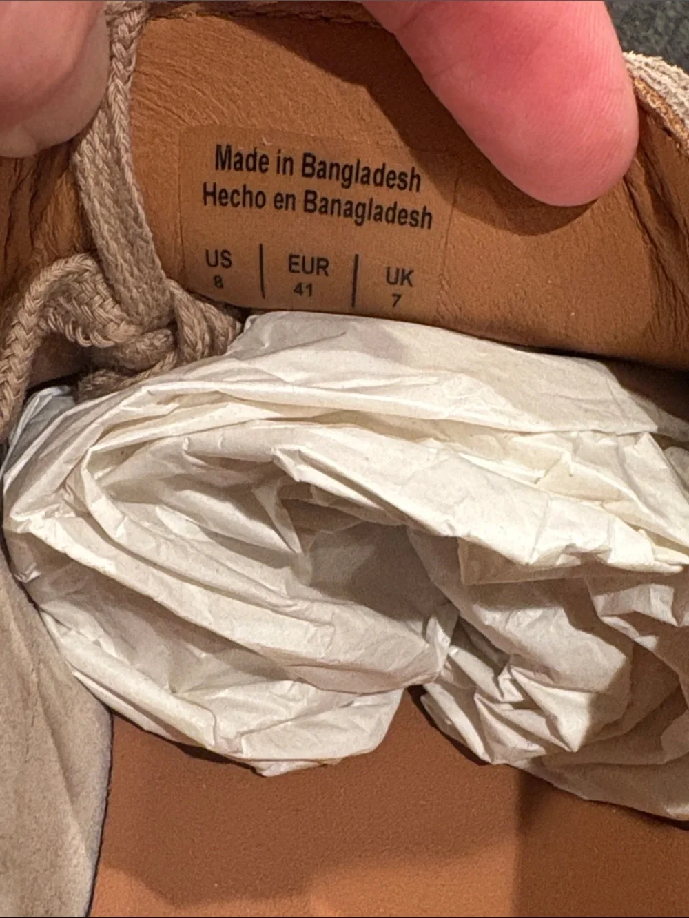 ALDO Stazo Men’s Boat Shoe size 8